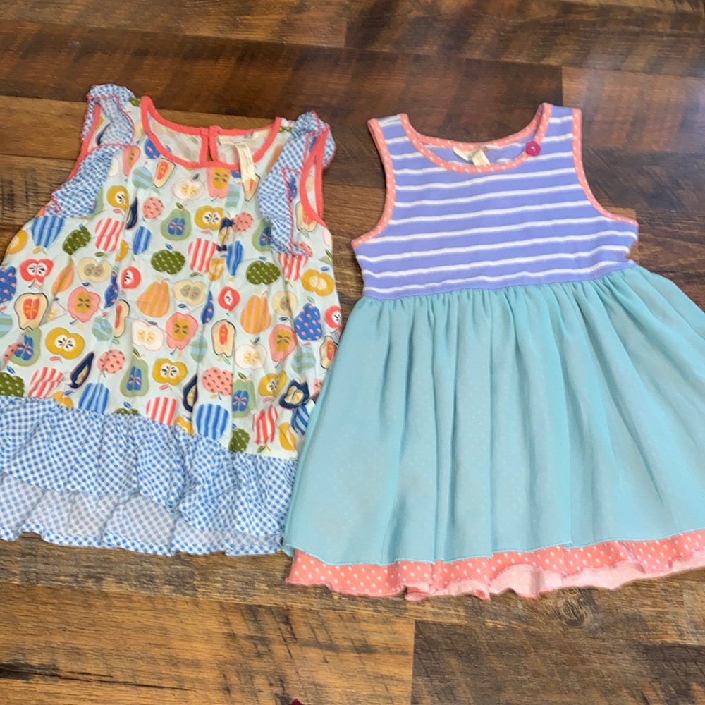 Two Matilda Jane tops size 6 EUC
